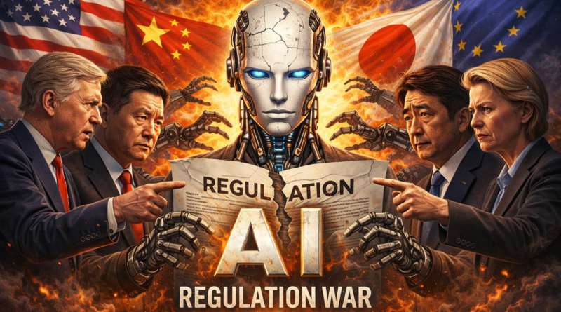 AI 규제 전쟁 - 미국 EU 중국 3국의 전략