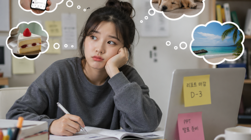 집중력 저하 원인 - 현대인의 주의력이 금붕어보다 짧아진 이유