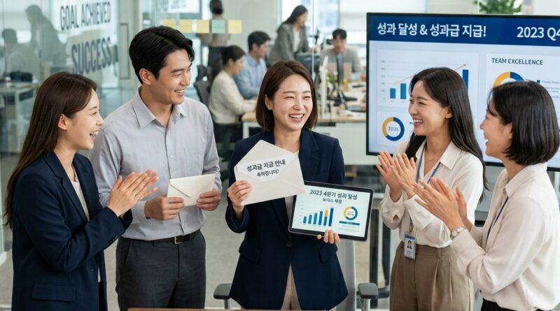 성과급 실수령액 보는 법