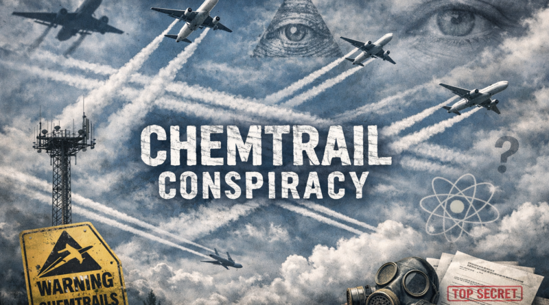 켐트레일 음모론 - 비행기 구름이 정말 위험한가?