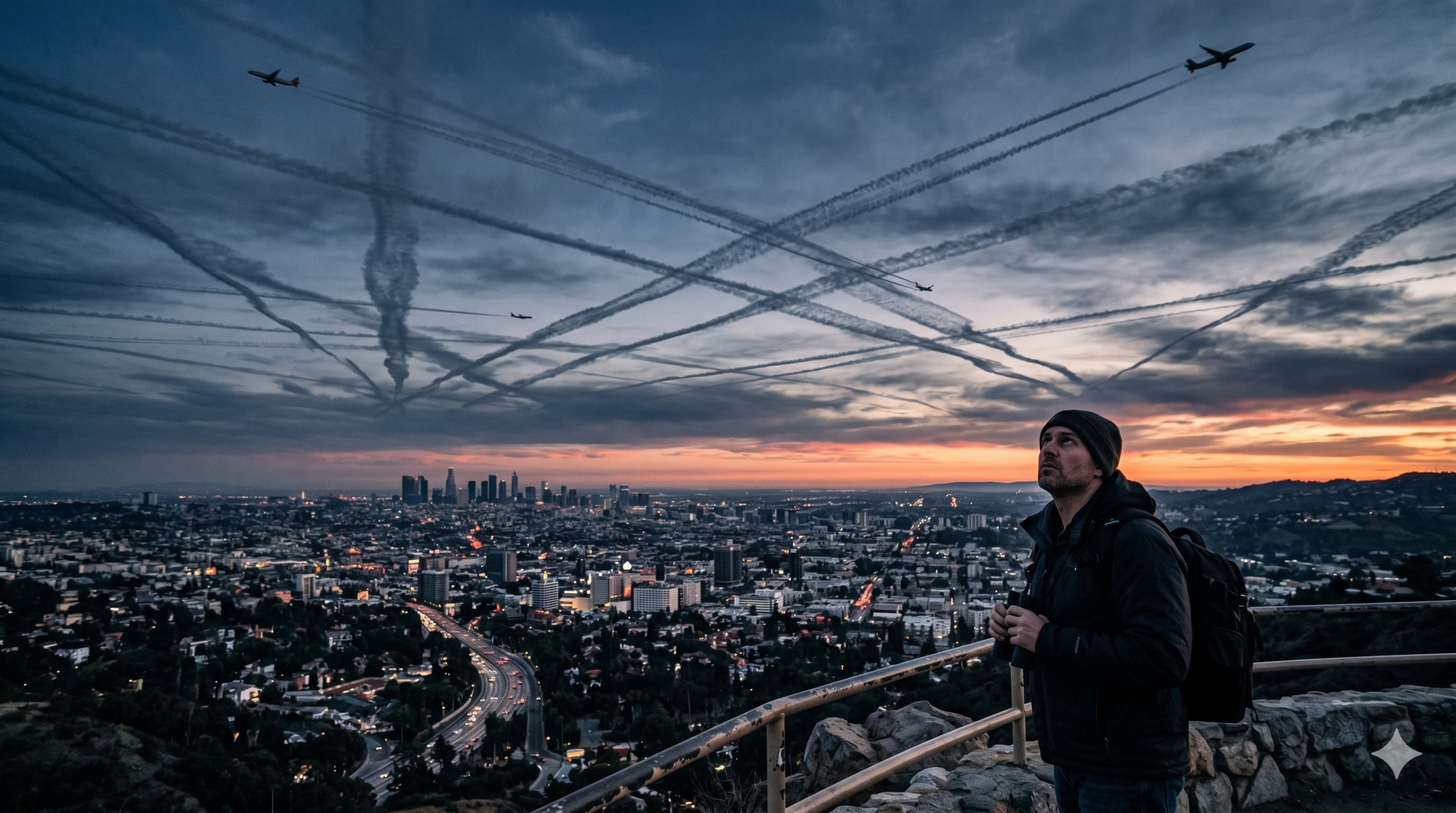 켐트레일 음모론 - 비행기 구름이 정말 위험한가?