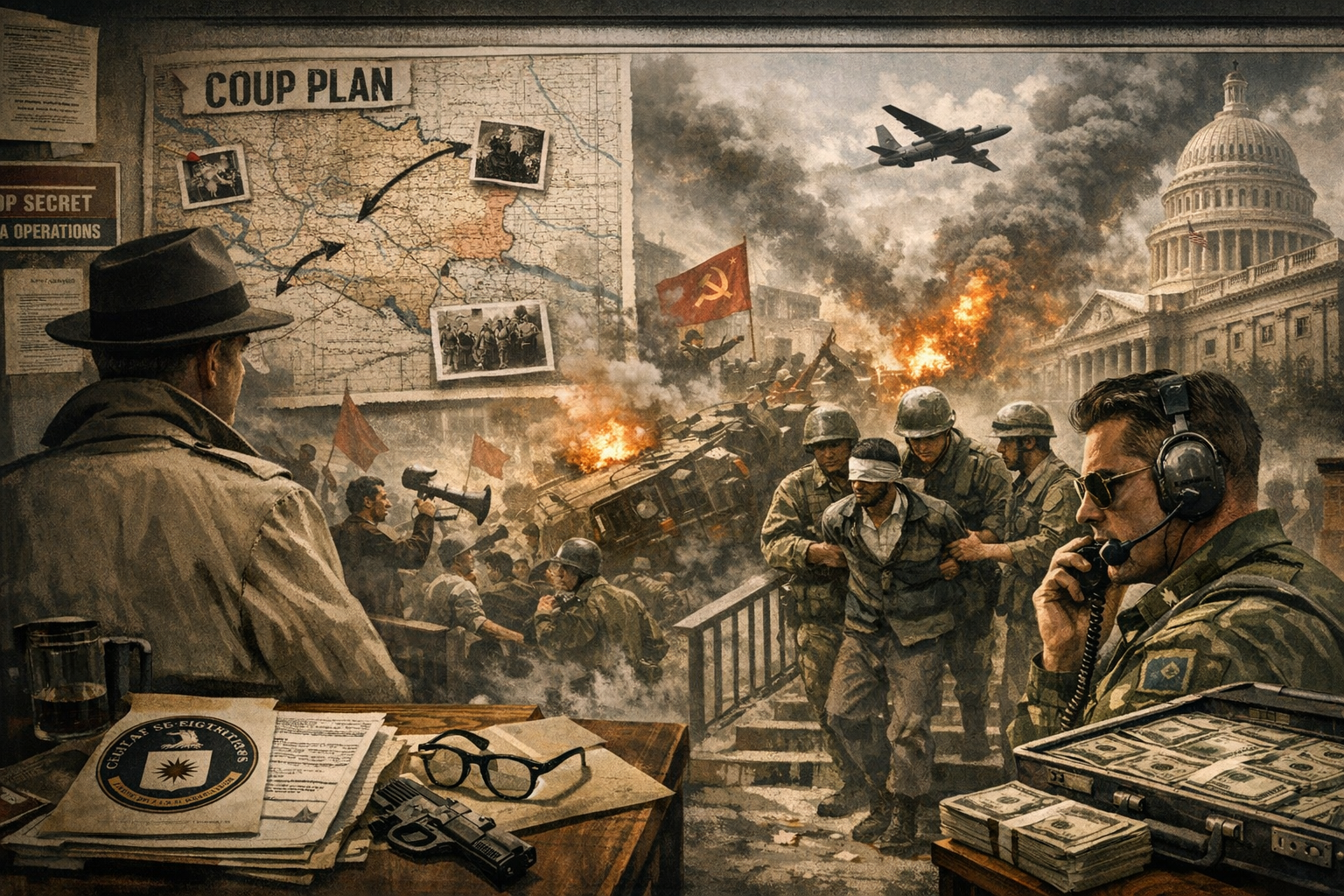 CIA 공작 역사 - 냉전 시대 쿠데타·암살 실제 사건들