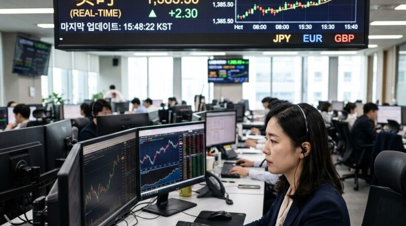 실시간 달러 환율 읽는 법