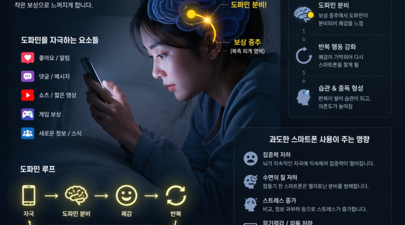 도파민 고갈 - 스마트폰이 뇌 보상 시스템을 망가뜨리는 방법