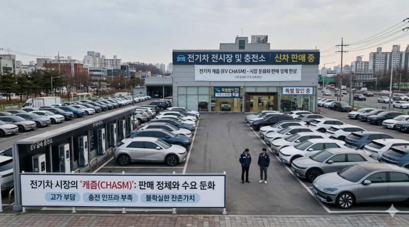 전기차 캐즘 2026 — 테슬라 판매 둔화, 현대기아 생존 전략