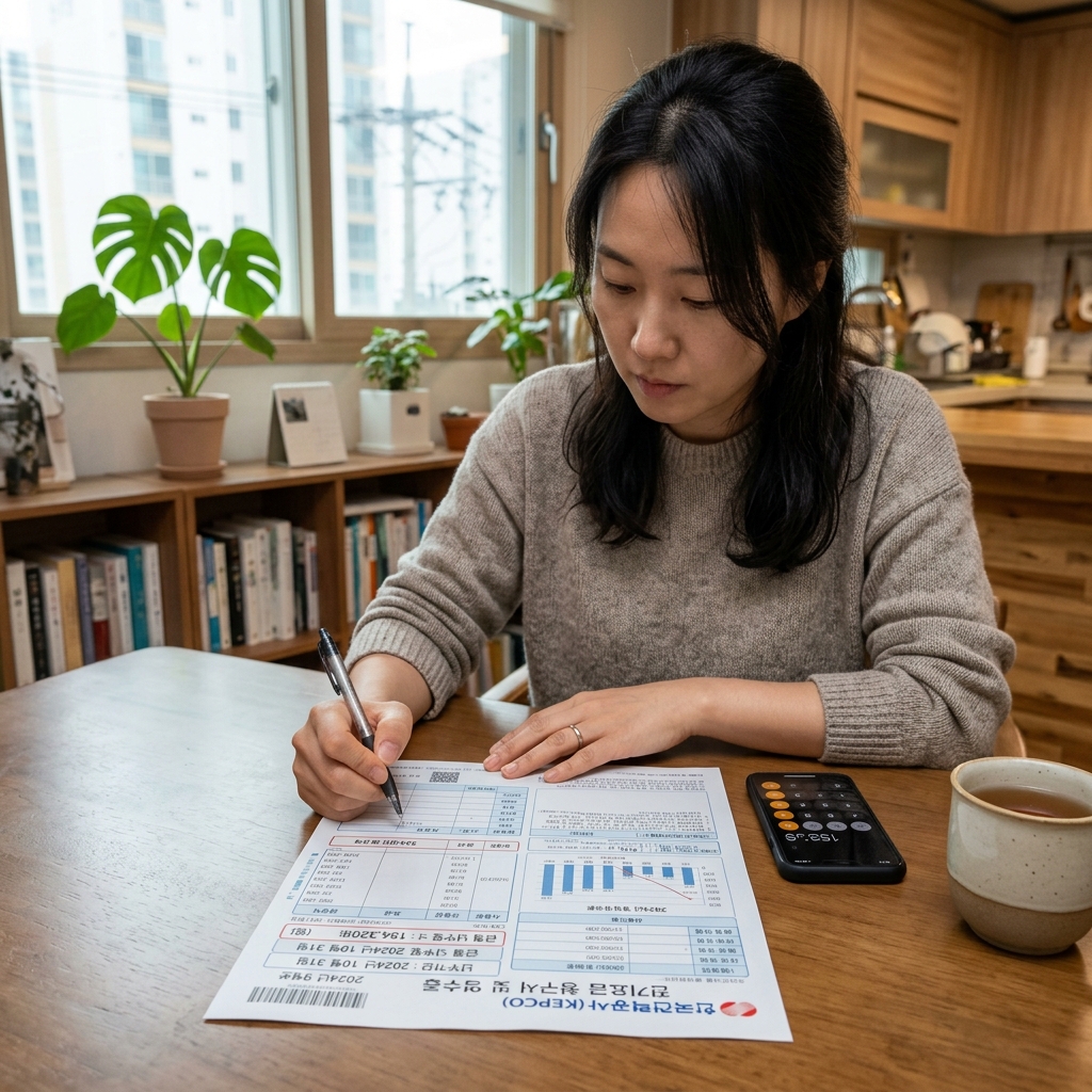 전기 요금표 보는 법