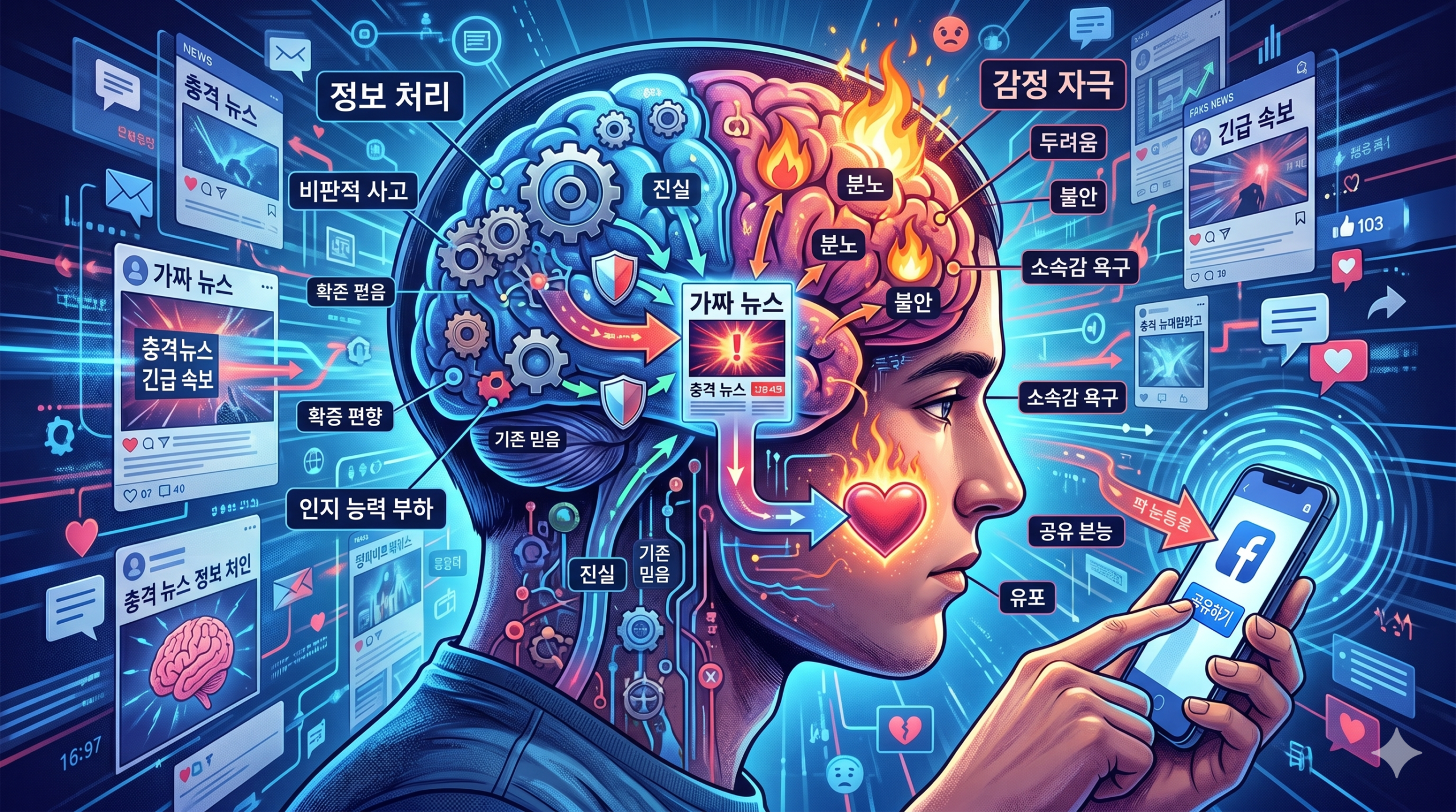 가짜 뉴스 심리 - 왜 똑똑한 사람도 속는가