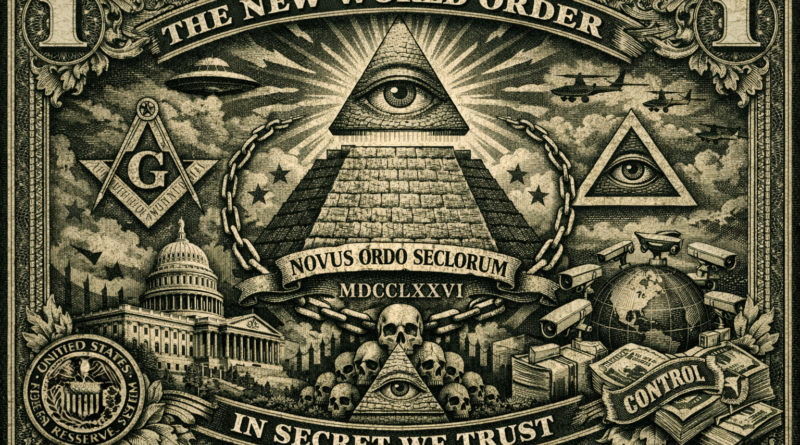 프리메이슨 음모론 - 달러 뒷면 눈의 진짜 의미