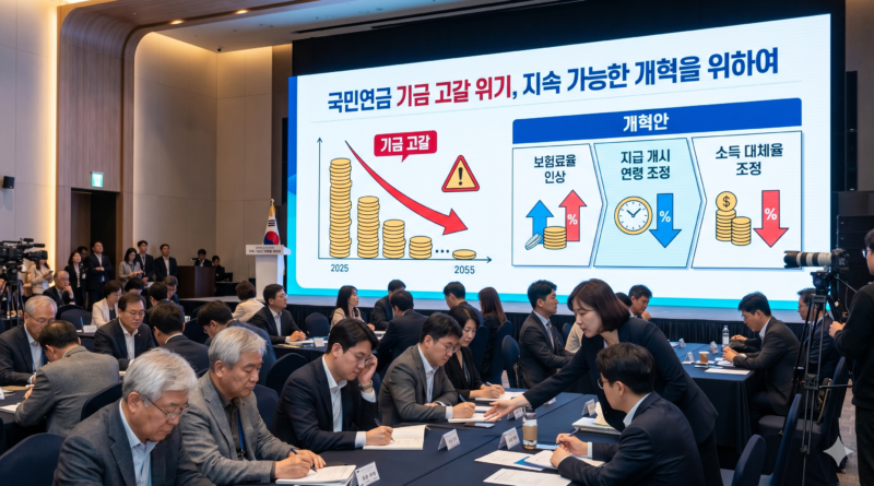 국민연금 고갈, 정말 파산하는 건가 — 2055년 위기와 해결책