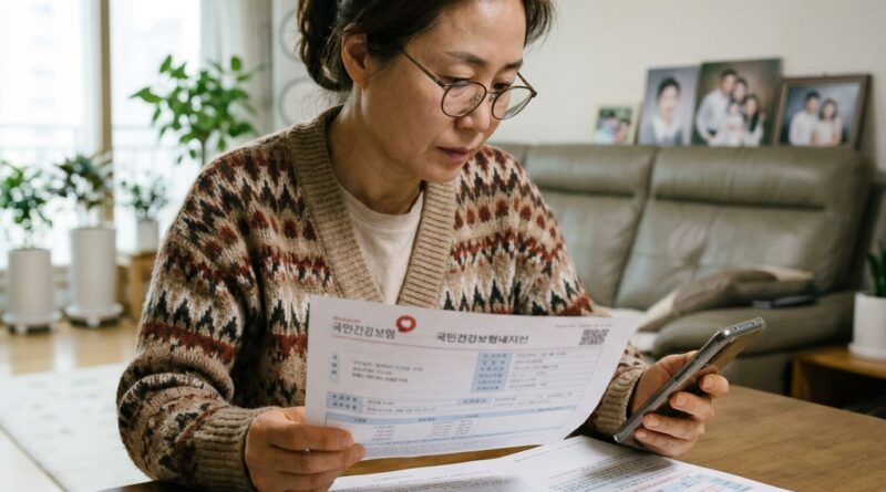 건보료 기준과 계산법