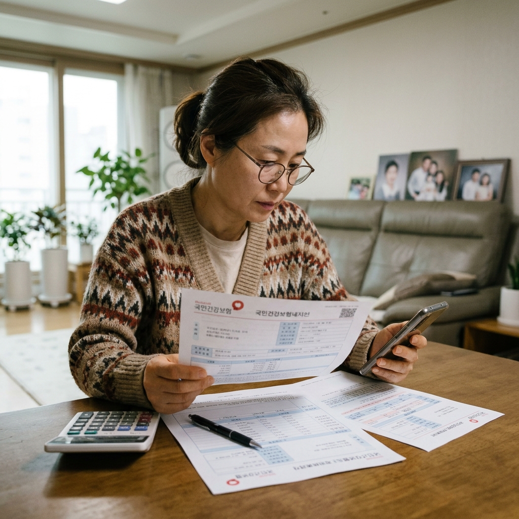건보료 기준과 계산법