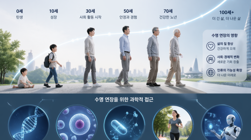 인간 수명 150세 가능한가? 장수 과학 최전선 분석