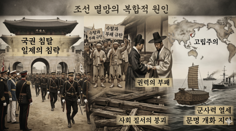 조선이 망한 진짜 이유 - 부패·외세·경제 중 무엇이 결정적이었나
