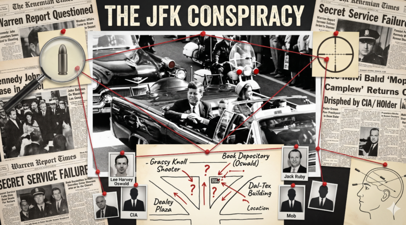 케네디 암살 진범은 누구? CIA 비밀 문서의 진실