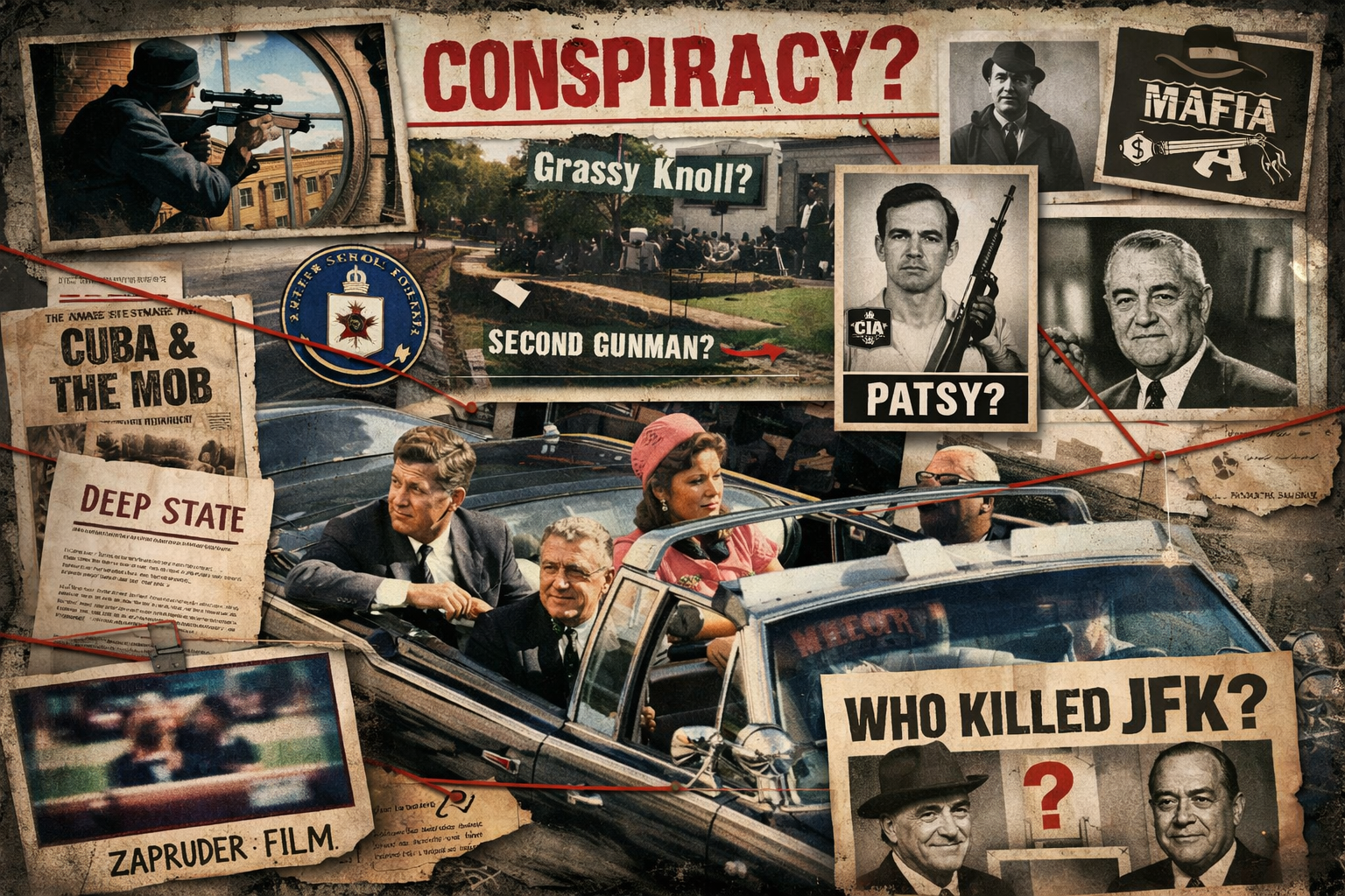 케네디 암살 진범은 누구? CIA 비밀 문서의 진실