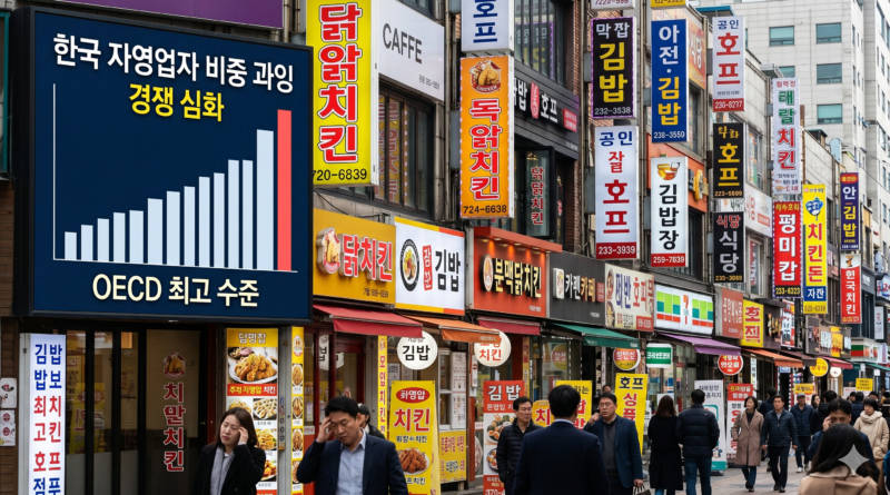 자영업자 많은 한국, 폐업률까지 높은 이유