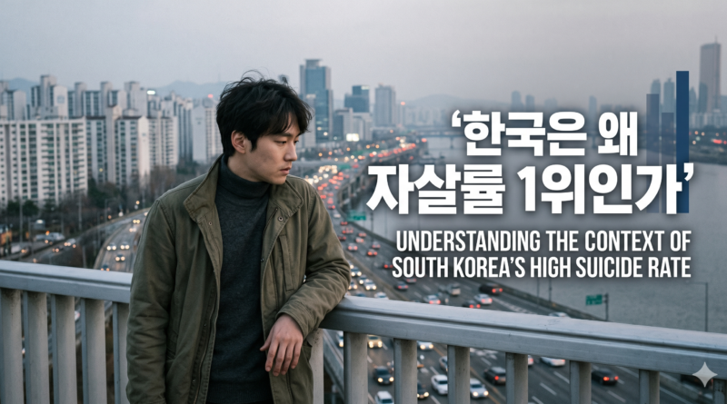 한국 자살률 OECD 1위인 이유 — 성과주의·고립·빈곤