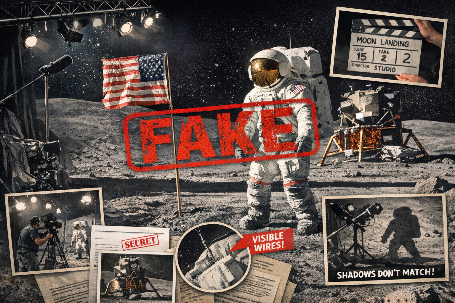 달착륙 조작설 실제로 가능한가? 팩트로 완전 반박