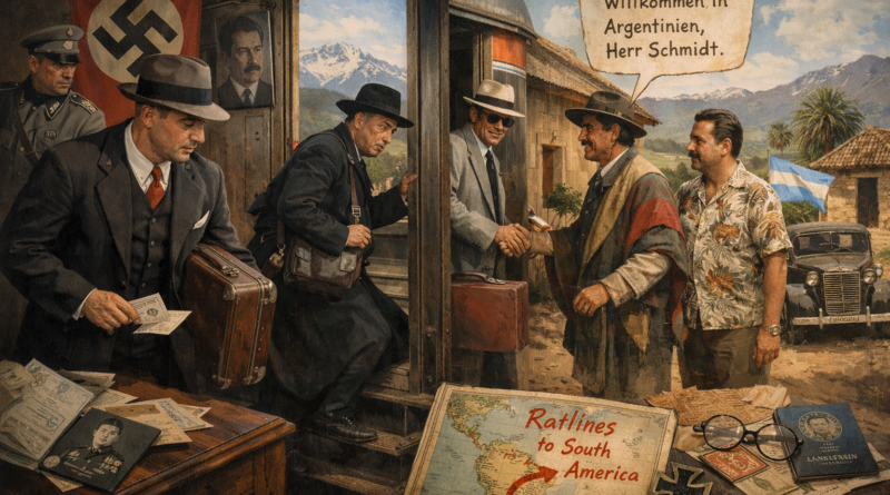 나치 전범 도피 경로 - 오데사 조직과 남미의 진실