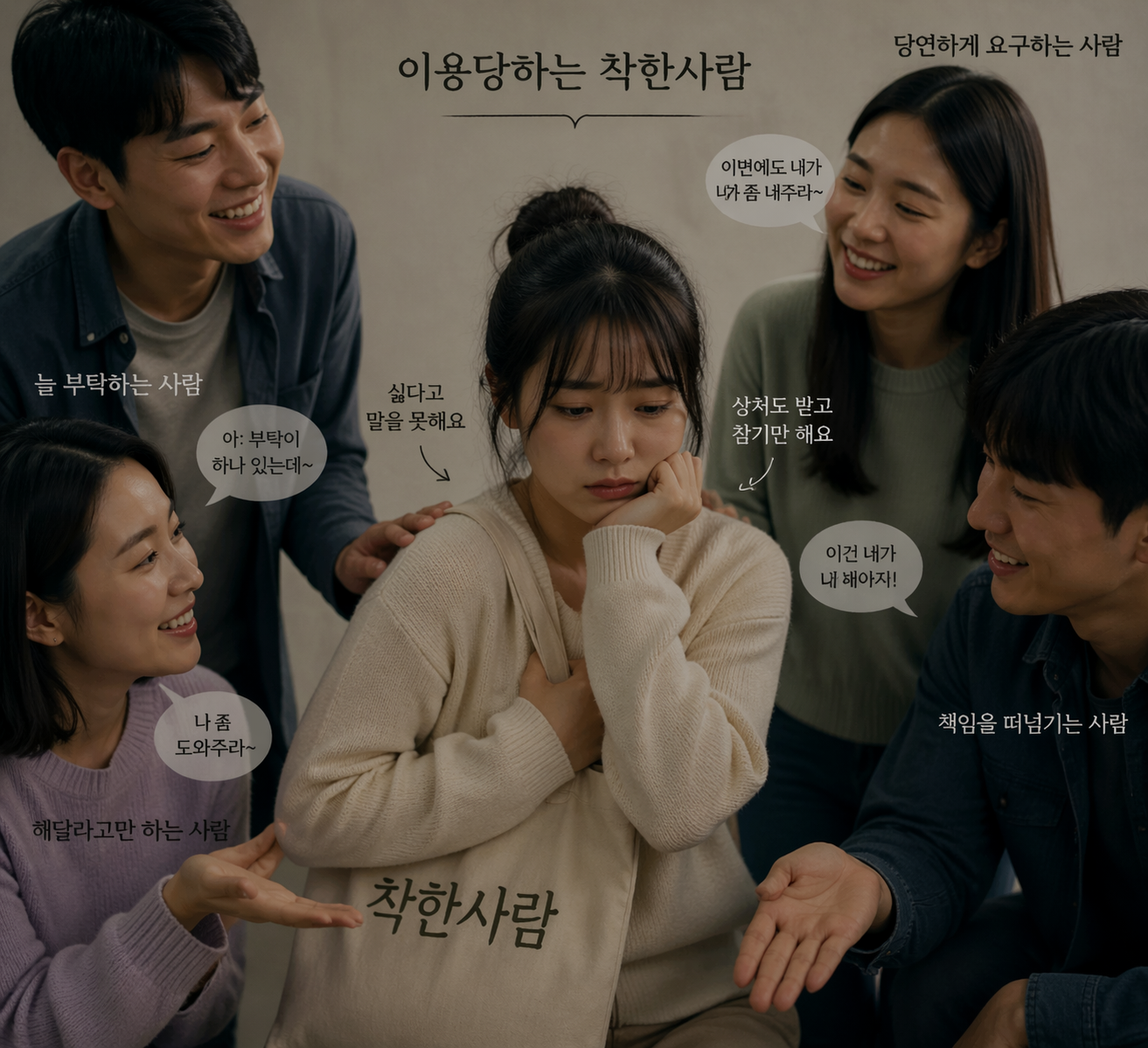 착한 사람이 이용당하는 이유 - 경계선 없는 친절의 심리학