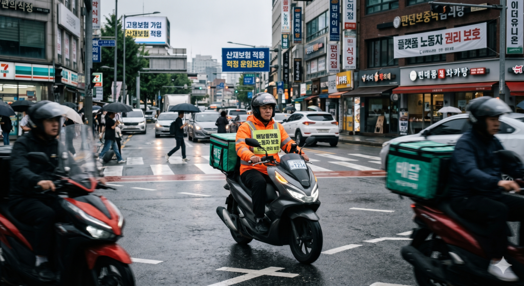 플랫폼 노동자 220만 명, 왜 근로자 보호 못 받나