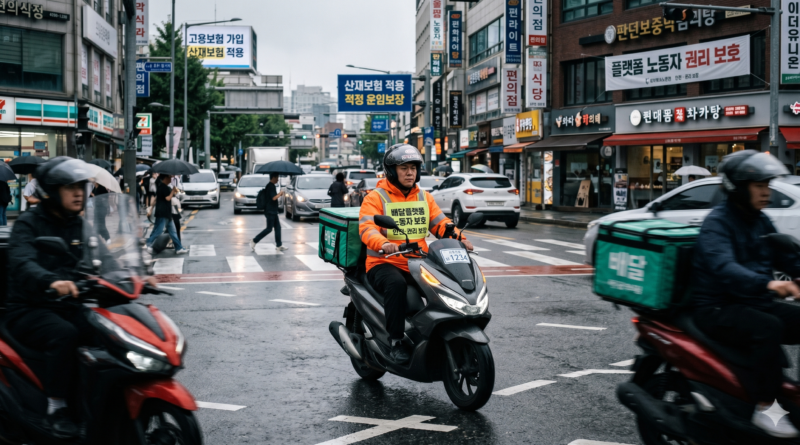 플랫폼 노동자 220만 명, 왜 근로자 보호 못 받나