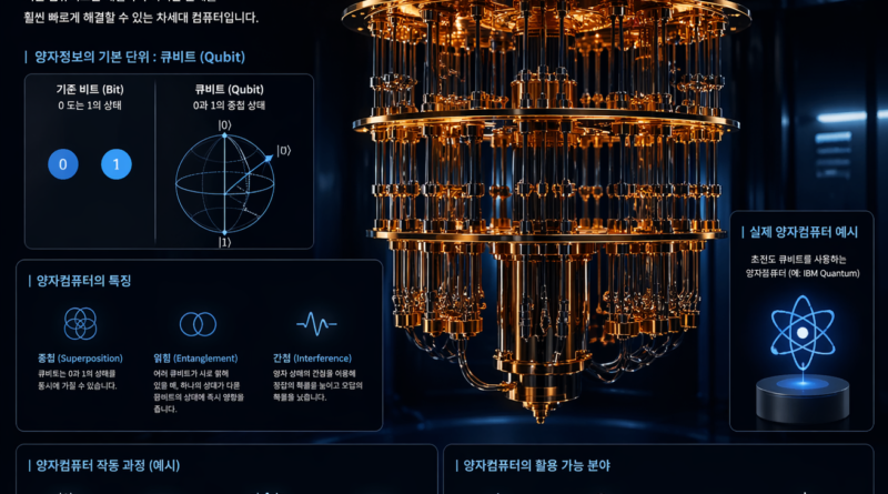 양자컴퓨터 현재 수준은? 상용화 시점과 미래 변화 분석