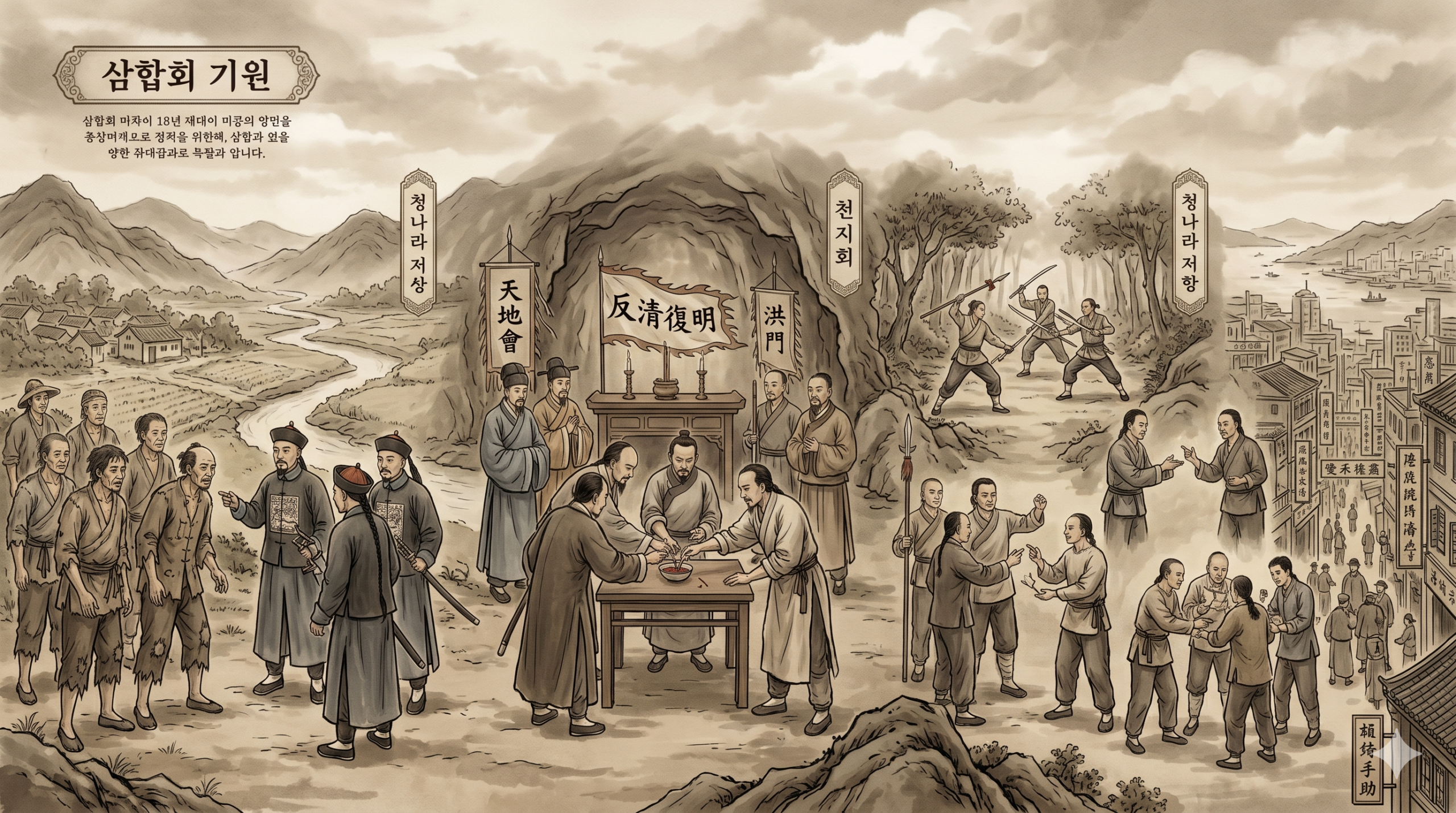 역사 속 비밀 조직 실체 - 기사단·삼합회·헤즈볼라의 기원