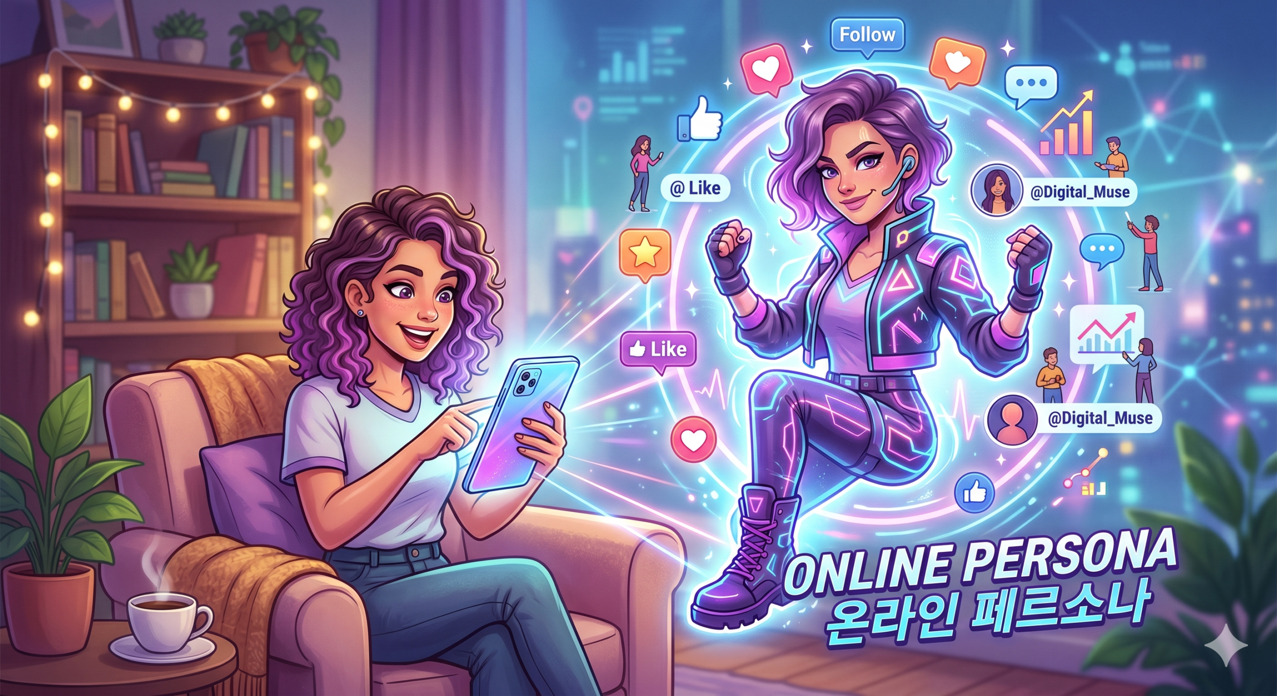 SNS에서 다른 사람이 되는 이유 - 온라인 자아 분열 심리학