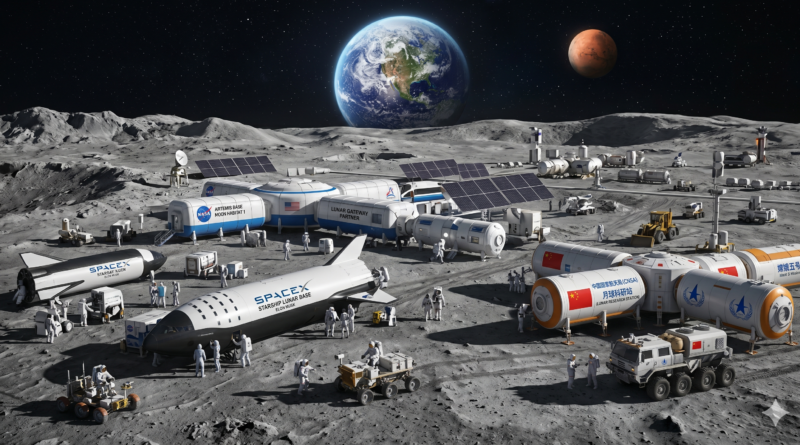 우주 경쟁 2026 — 스페이스X·나사·중국 달 화성 계획