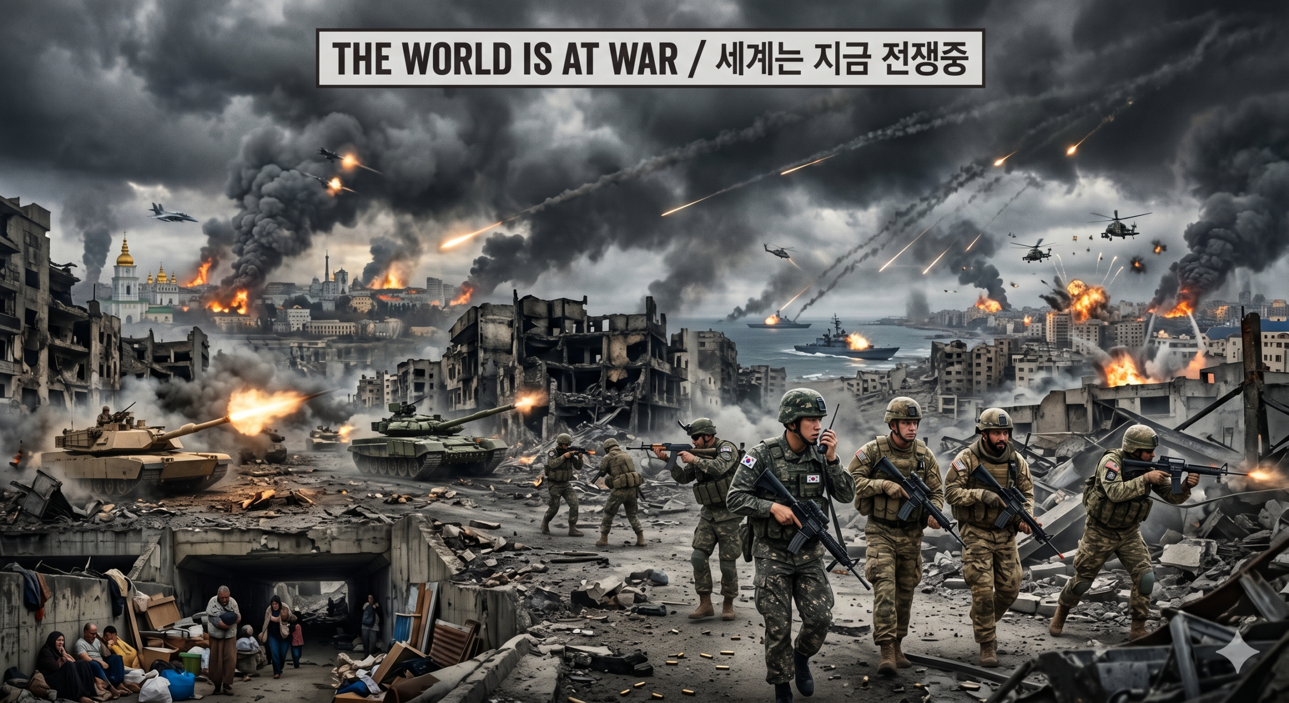 2차대전 이후 최다 전쟁, 지금 세계에선 무슨 일이