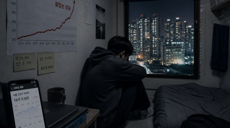 부모보다 가난한 첫 세대 한국 청년 집 포기 이유