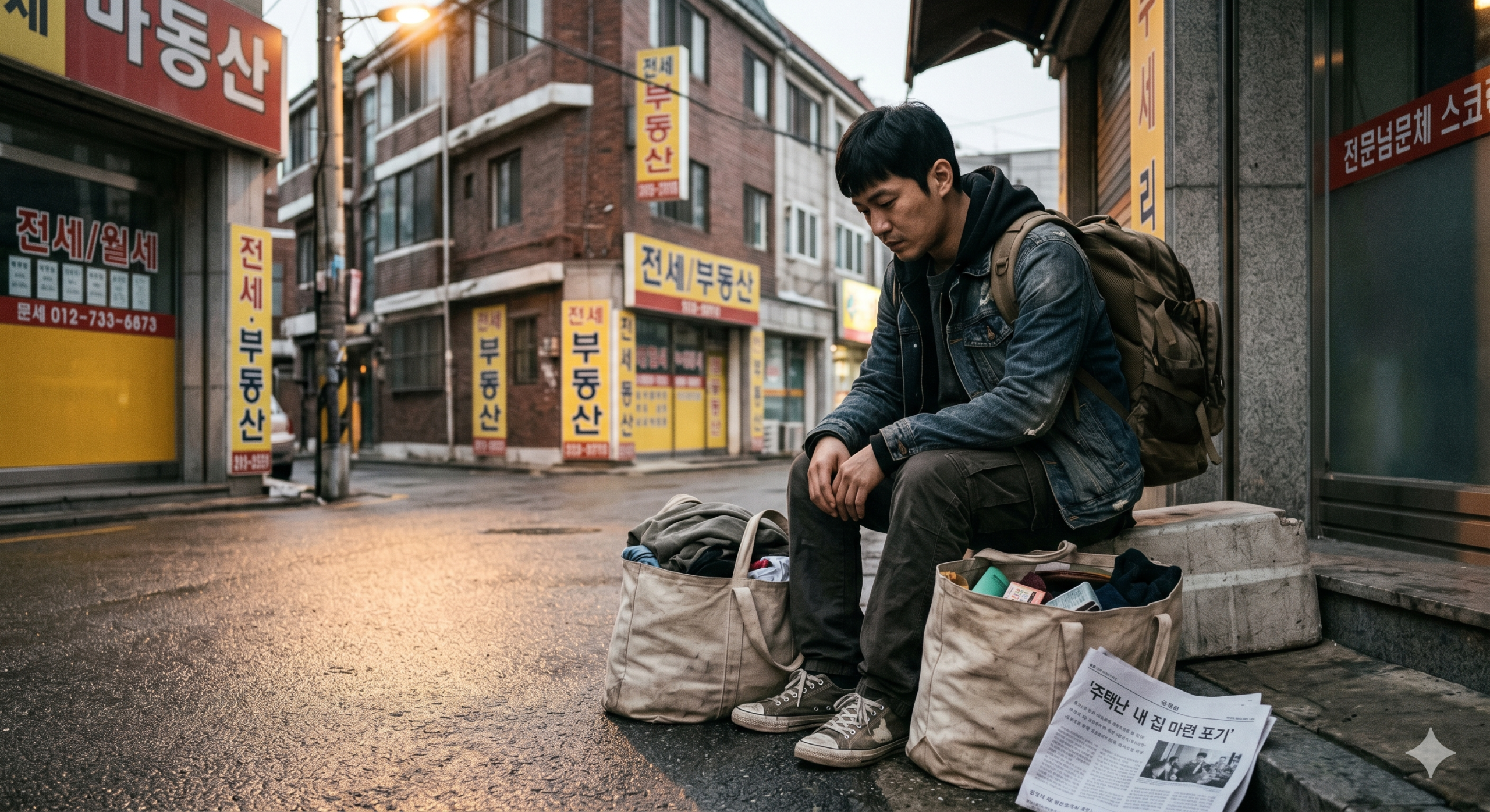 부모보다 가난한 첫 세대 한국 청년 집 포기 이유